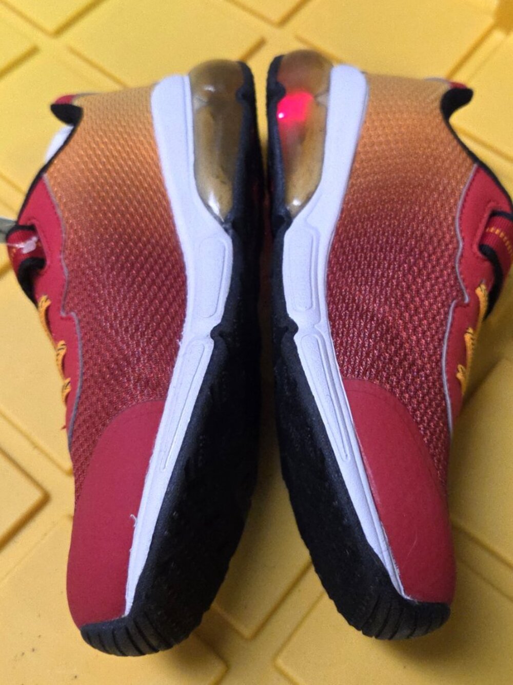 Size 3 - Stride Rite - Shoes - BRIGHTON taupe - NWT & Lighted Victory - Red - Picture 7 of 9